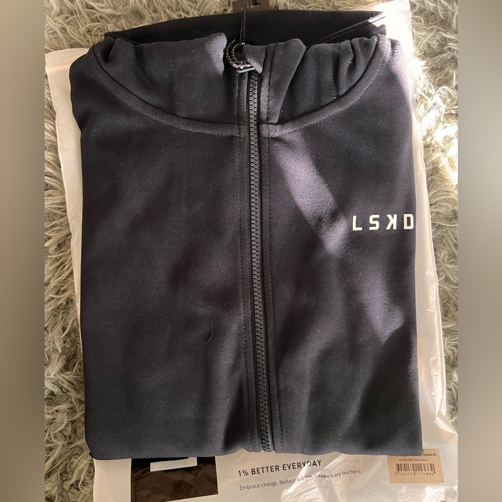 LSKD - Forged Fleece Zip Up XL Navy